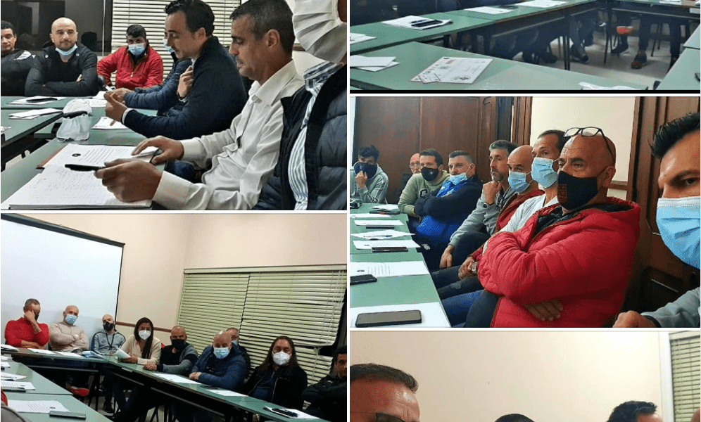Primeira reunião presencial pós pandemia